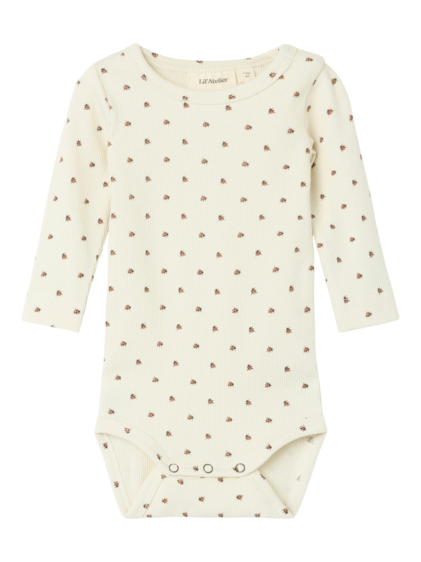 Lil' Atelier I Langermet body I Turtledove marihøner