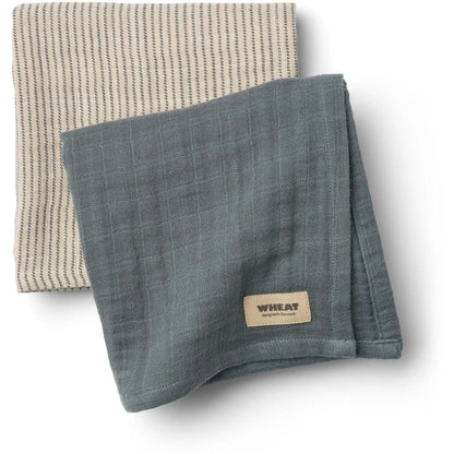 WHEAT - Stormy Weather 2 Pk Muslin Kaya