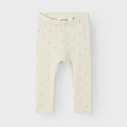 Lil' Atelier I Leggings I Turtledove Heart I Organic cotton I Bellabambini.no