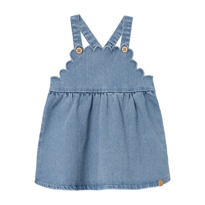 Lil' Atelier I OKAJA denim skirttall I Medium blue denim