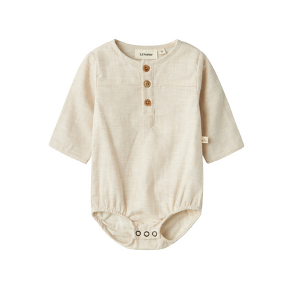 Lil' Atelier I TAROU LS LOOSE BODY SHIRT LIL I Turtledove